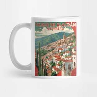 Taxco de Alarcon Guerrero Mexico Vintage Tourism Travel Mug